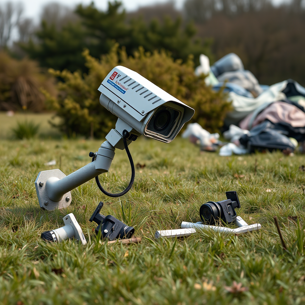 Security cameras to combat Newport flytipping trashed within days of setup